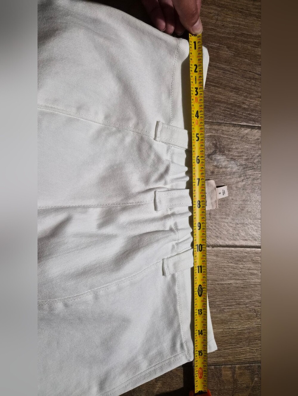 Cinq A Sept White Kelly Skinny Cargo Crop Jeans Size 6 - Picture 9 of 9